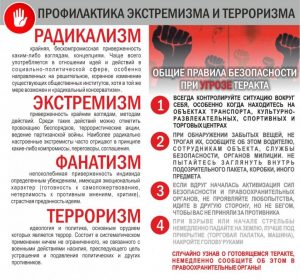 Read more about the article Профилактика экстремизма и терроризма